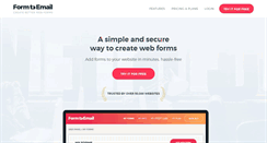 Desktop Screenshot of formtoemail.com